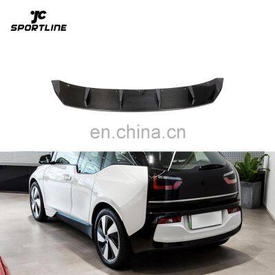 Carbon Fiber i3 Rear Bumper Lip for BMW i3 I01 Sport Hatchback 4-Door ELECTRIC 2014-2020