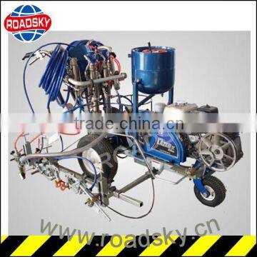 Hand Push Cold Airless Spraying Two Component Road Marking Machine