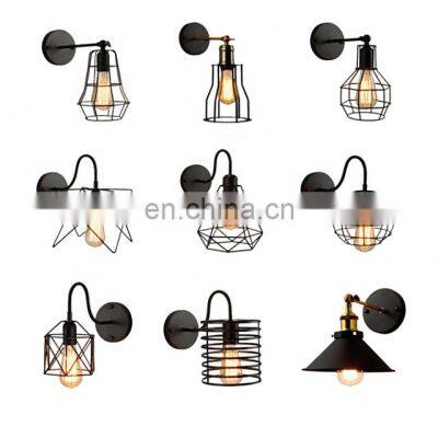 Hot Sell American Style Industrial Edison Wall Light 220V Loft Bedside Wall Fixtures