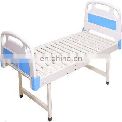 High Quality Medical Bed Hospital Steel Spray Flat Clinic Patient Bed