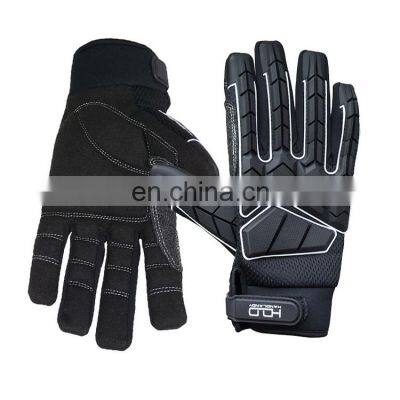 HANDLANDY Non slip Vibration-Resistant Drill Work Mechanic oil and gas safety gloves