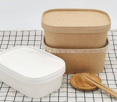 China manufacturer custom 64 oz paper food container disposable deli container