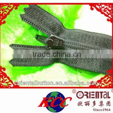 3# Dyeable Tape Black Nylon Zipper KCC Zipper photo-4