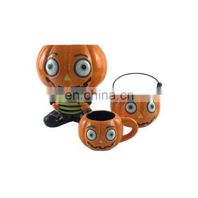 ceramic halloween gift party supplies pumpkins decoration