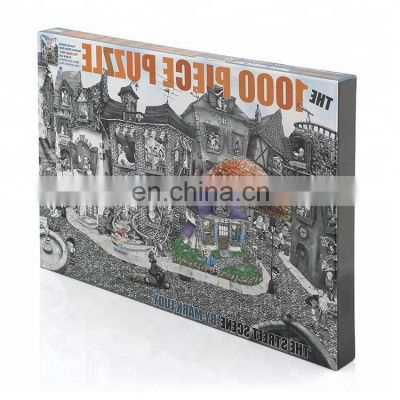 china supplier toys 1000 pieces castle puzzle paper jigsaw puzzles