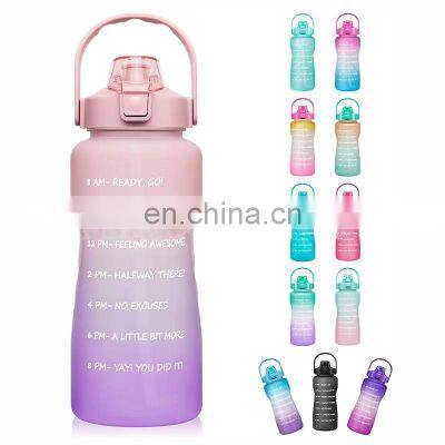 Unique Outdoor Sports Personalized Drinking Pink Cheap Reusable Luxury Customized Gallon Plastic Water Bottles