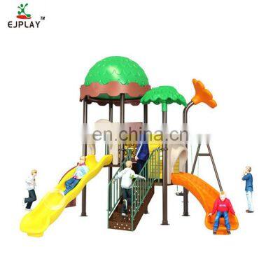 Children Hot Selling Cheap Plastic Slide Outdoor Playground Children Backyard Playground Sets