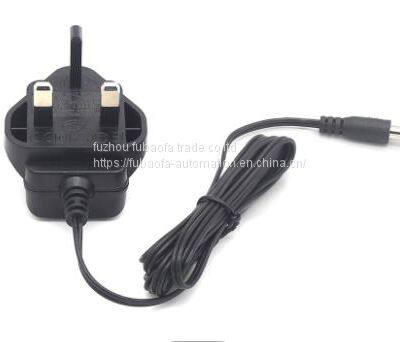 UK 3pin ac dc adapter 220-240vac to dc 12v 0.5a 6w with emc high PF ukca led power adapter for christmas lights