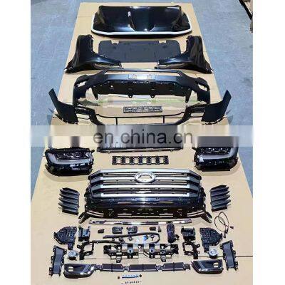 New arrival facelift body kit for Toyota Land Cruiser LC200 2016-2020 upgrade to LC300 look like