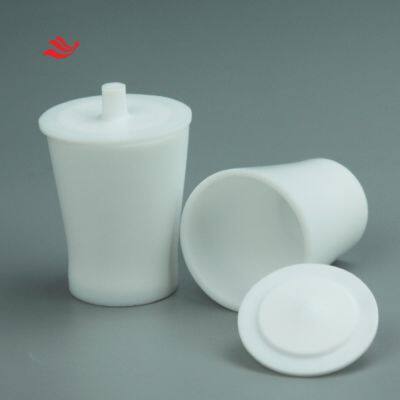 Factory Directly Hot Sale 30ml White Laboratory Chemical PTFE Crucible