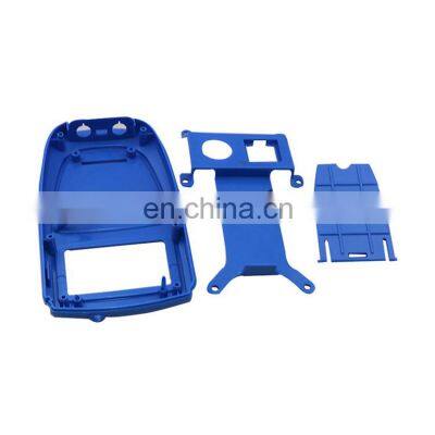 Custom ABS PP PE PU TPR Injection Molded Lamp Cover Plastic Parts PC ABS Blue Whale Toy Plastic Injection Model