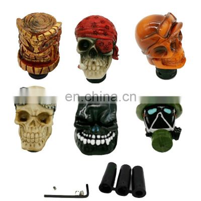 Universal Skull Head Style Car Truck Manual Gear Shift Knob Lever Shifter Gear Stick