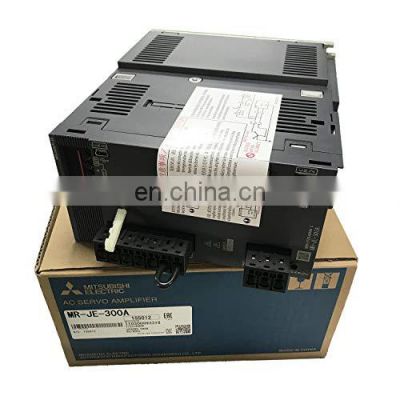 3kw Servo Motor And Driver Mitsubishi Melservo-JE AC Servo Amplifier MR-JE-300A