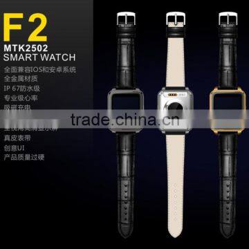 digital wristwatch smart bluetooth watch ask and dial call with heart rate monitor