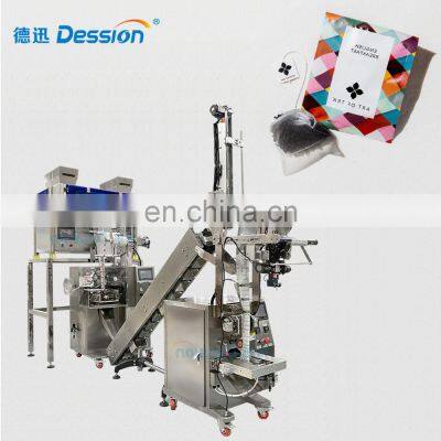 Ultrasonic Sealing Nylon Pyramid Tea Bag Packing Machine Triangle Tea Bag Packing Machine Cotton Tea Bag Packing Machine