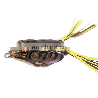 Byloo China high quality  45mm 8g 55mm 12g 65mm 18g fishing soft frog floating bass lure