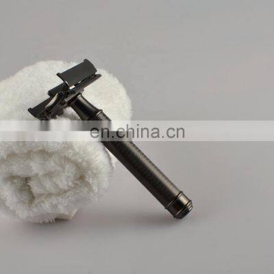 Kinghood Customized Metal Double Edge Blade Razor Butterfly Adjustable Razor For Face photo-2