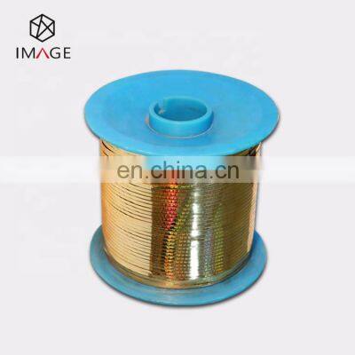 35 Micron Gold Metalized Hologram Tear Strip Tape for Cigarette Box photo-2