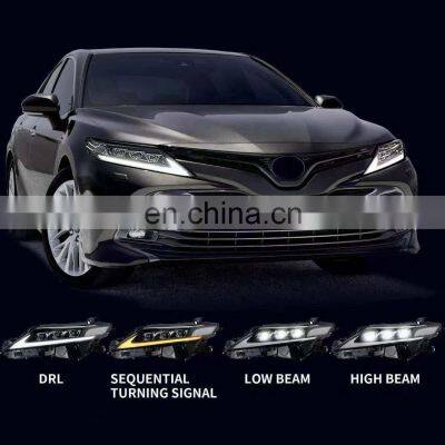 The Latest Upgrade to Lexu-s Style Full LED Headlamp Headlight for TOYOTA Camry Head Lamp Head Light 2017-2020 photo-3