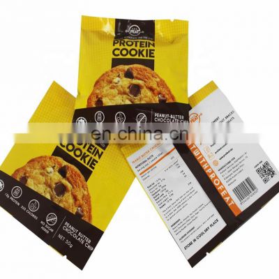 Custom back sealing biscuit wrappers packaging packaging.