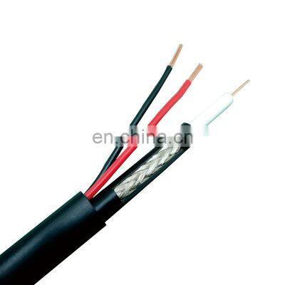 YUXUN CCTV Siamese Cable Copper Coaxial Cable RG59