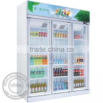 OP-A303 Commercial Supermarket Storage Wine Beverage Display Cooler