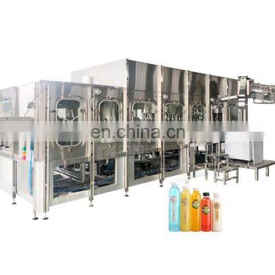 Automatic aseptic cold juice yogurt milk filling sealing machine filler maker machinery bottling plant production equipment