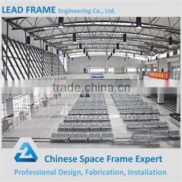 Easy installation structure space frame ball steel roof truss design