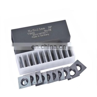 LIVTER 10pcs tungsten carbide inserts blade for router bit / milling cutter / planer helical spiral cutter head