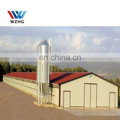 China Supplier design automatic chicken poultry farm shed poultry chicken farm for sale