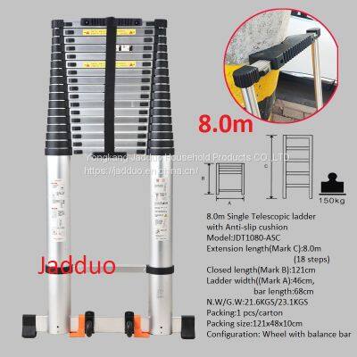 Single Telescopic Ladder With Anti-slip Cushion photo-3
