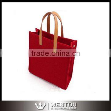 Wholesale Personalized Shoulder Bag Wine Holder Felt Bag