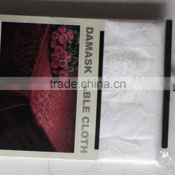 1PC CHINA SUPPLIER ELEGANT DAMASK TABLE CLOTH ONLINE