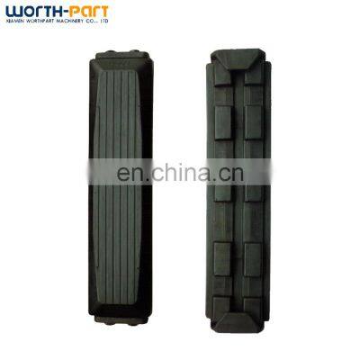 210LC-7 Excavator Parts Clip On Rubber Track Pad Track Plate 600mm