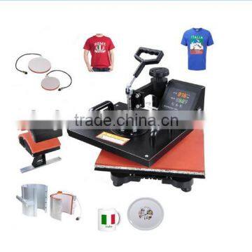 8 in 1 Combo Heat Press Machine for Plate Mug Cap T-Shirt