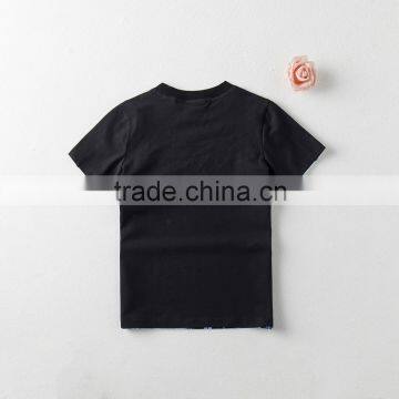 Boys T-shirt, 95%cotton 5%spandex, Short Sleeve photo-2
