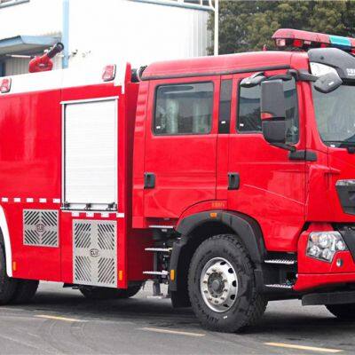 Heavy Truck HOWO 8t Water Tank Foam Fire Truck photo-3