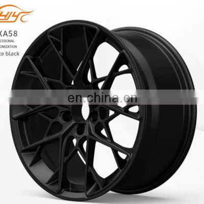 2ZW032 14 15 16 17Inch 4 5 8 10 holes Double PCD Mesh Deep Dish Design Alloy Wheels Rims with Rivets