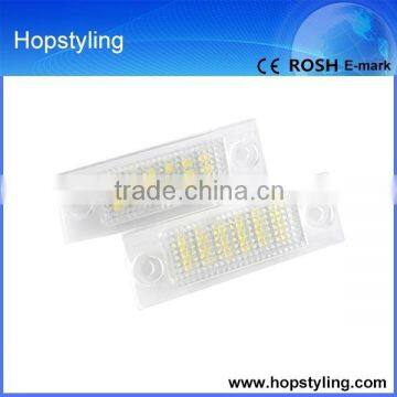 car LED number plate lamp online shop china for touran 2009 ~ LED license plate lamp canbus no error code Car LED Light