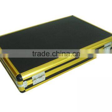 Custom Aluminum Laptop Briefcase Black photo-3