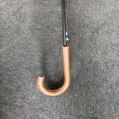 Wooden Handle Curved Handle Straight Pole Umbrella Cute Small Fresh Long Handle Umbrella Full Version Printed Sunny Umbrella Factory Customization photo-5