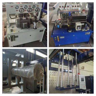 APG Clamping Injection Machine in China Manufacturer Customized With Mixing Machine for Transformer Insulator Bushings Spout photo-3