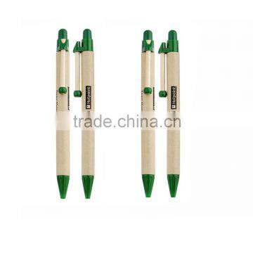 Paper Pen With Pendant Unique Novel Style Save Resources Friendly Environment Factory Manufacture