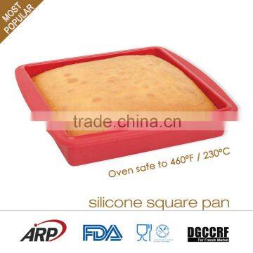 Hot Sale Gift Promotional Platinum Silicone Square Cake Mold                        
                                                Quality Choice