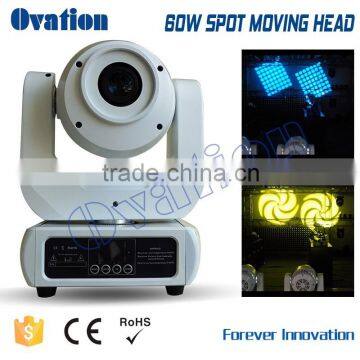 China supplier DMX control DJ Lighting SPOT LED stage moving head 60W led light