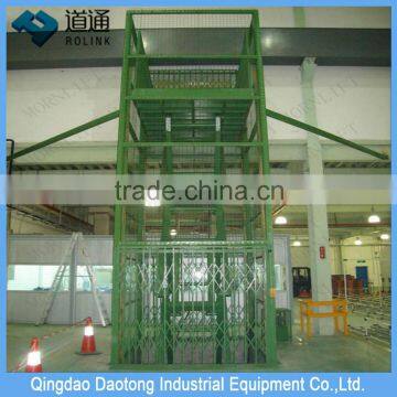 4 Post Car Stacker Electrical Floor Lift Parking Device photo-4