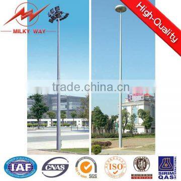 15m 90w lights High Mast Light Pole manufacture