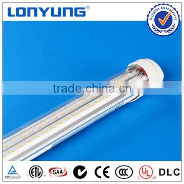 Super brightness V-type beam angle 240 degree t8 tube led lighting LM-80 led chips