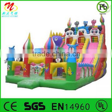 children's happy zone inflatable pleasure park inflatable fun city for sale