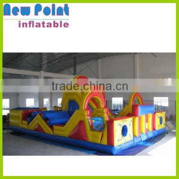 China supplier Guangzhou new point adult inflatable obstacle course